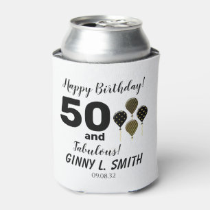 50 und fantastischer fünfzigster Geburtstag Can Co Dosenkühler
