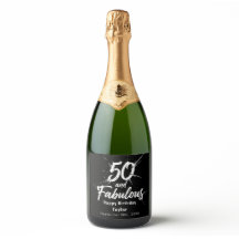 50 und fantastischer Geburtstag, platzender modern