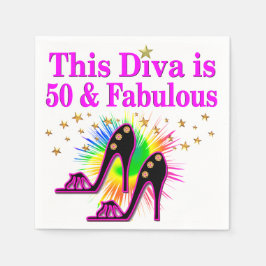 50 UND SCHÖN SERVIETTE