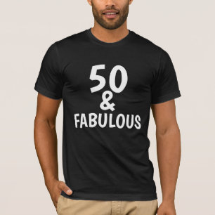 50 UND SCHÖNE GEBURTSTAGE-T - SHIRT