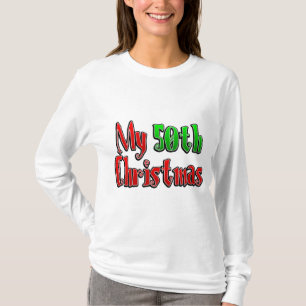50. Weihnachten T-Shirt