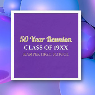 50. Wiedersehen Spaß! CUSTOM Wiedersehen Serviette