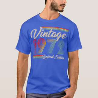 50 Year Old Gift 50th Birthday Vintage 1972 Limite T-Shirt