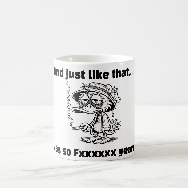 50 Years Ago Kaffeetasse (Mittel)