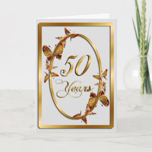 50 Years (anniversary) Karte