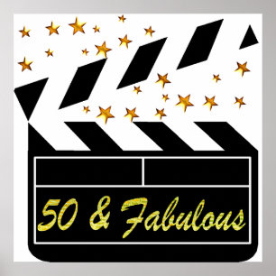 50 YR ALTER FILMSTAR POSTER