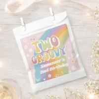 50 Zwei Groovy-Gefälligkeitsflaggen | Groovy Birth