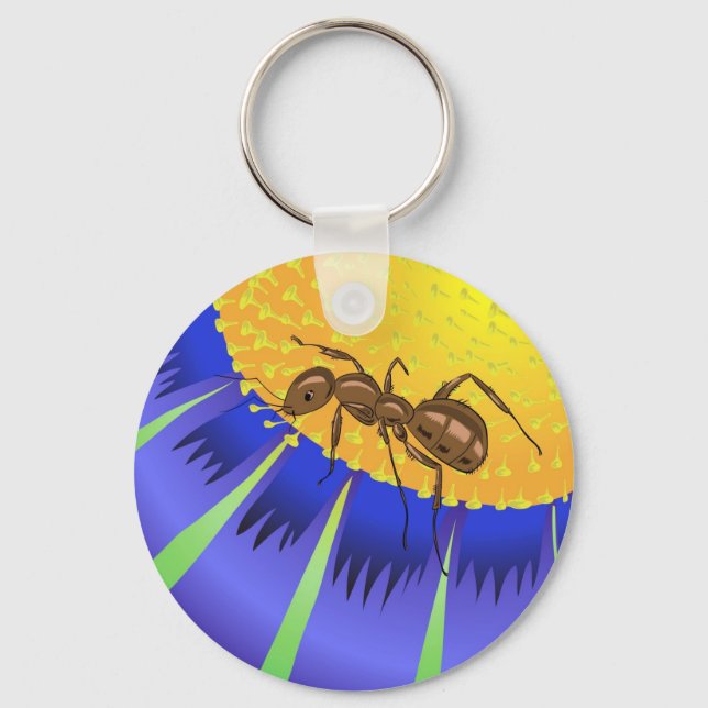 50ant schlüsselanhänger (Vorderseite)