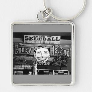 '50c Skeeball' Premium-Schlüsselanhänger Schlüsselanhänger