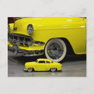 50er Classic Chevrolet Postkarte