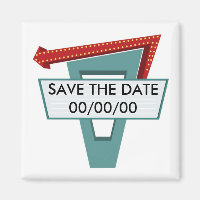 50er Diner Signer 1 Save the Date