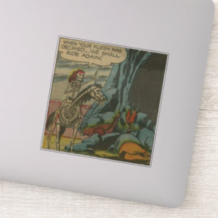 50er Golden Age Horror Comicen   beängstigendes Re Aufkleber