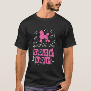 50er Hip Hop Retro 1950er Party Vintage Tanz Doggy T-Shirt