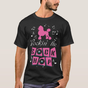 50er Hip Hop Retro 1950er Party Vintage Tanz Doggy T-Shirt