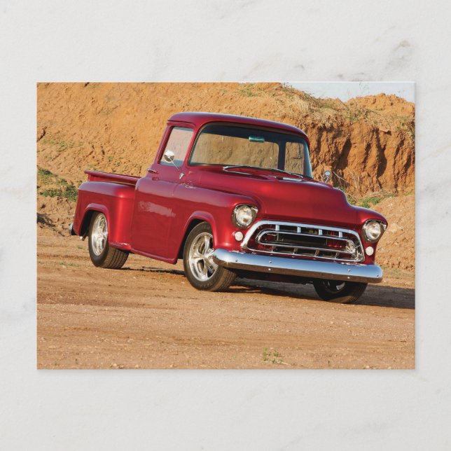 50er Jahre Chevy Truck Postkarte (Vorderseite)