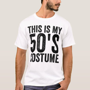 50er Jahre Kostüm Halloween Vintage Mein 50er Jahr T-Shirt