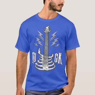 50er Rockabilly Sock Hop Skeleton Rock'n'Roll der T-Shirt