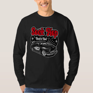 50er Sock Hop für Frauen Männer Mehr Rockabilly Vi T-Shirt