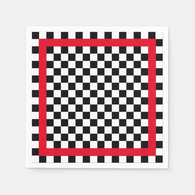 50's Diner Serviette (Vorderseite)