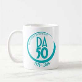 50th Anniversary 1976-2026 Mug in Teal Kaffeetasse