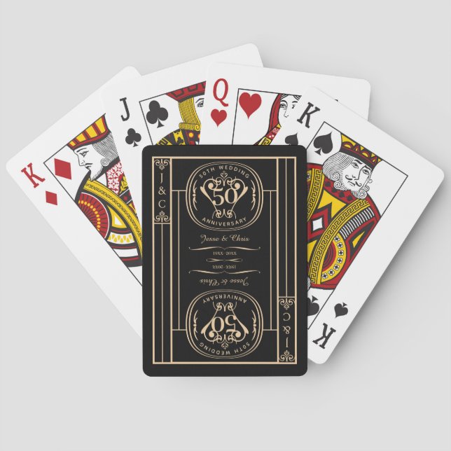 50th Anniversary Classic Playing Cards Spielkarten (Rückseite)