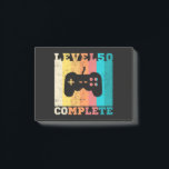 50th Birthday/ Anniversary Level 50 Complete Post-it Klebezettel<br><div class="desc">50th Birthday/ Anniversary Level 50 Complete</div>