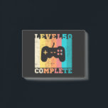 50th Birthday/ Anniversary Level 50 Complete Post-it Klebezettel<br><div class="desc">50th Birthday/ Anniversary Level 50 Complete</div>