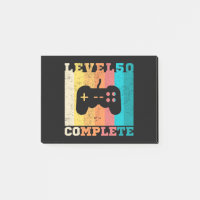 50th Birthday/ Anniversary Level 50 Complete