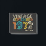 50th Birthday Vintage September 1972 Limited Edtn. Post-it Klebezettel<br><div class="desc">50th Birthday Vintage September 1972 Limited Edtn.</div>