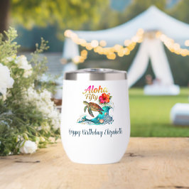 50th Fifty Birthday Tropical Ocean Beach Theme