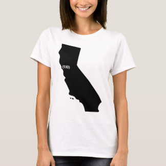 510 Postleitzahl, Kalifornien, Bucht-Bereich T-Shirt