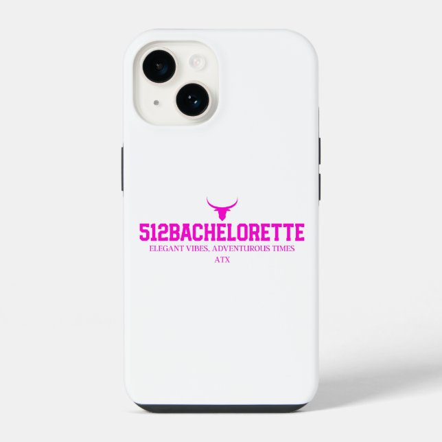 512Bachelorette iPhone 14 Grosses Gehäuse - Glossy iPhone Hülle (Rückseite)