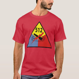 512th Armored Infanterie Battalion X T-Shirt