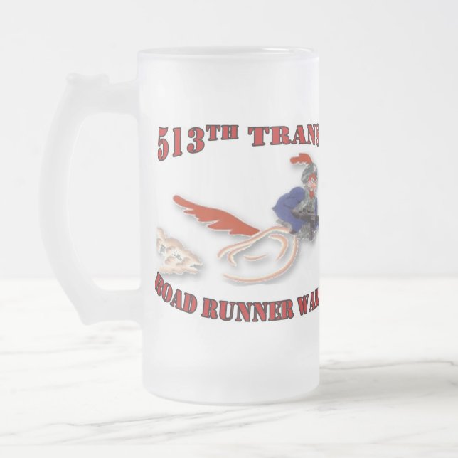 513th Bier-Tasse Mattglas Bierglas (Links)