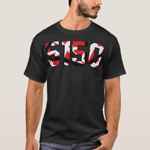 5150 E V H Gitarre Inspirierte Retro-Illustration  T-Shirt