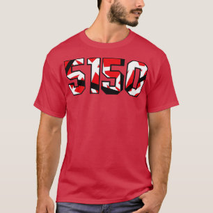 5150 E V H Gitarren-Inspirierte Illustrations-T-Sh T-Shirt