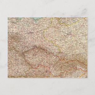 5152 Deutschland, Polen, Tschechoslowakei Postkarte