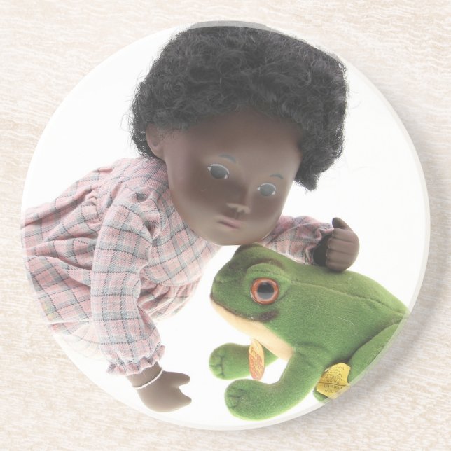 519 Sasha Cara Black Baby Bierdeckel (Vorne)