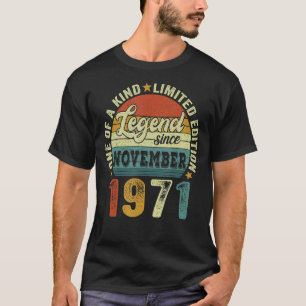 51. Geburtstag 51 Jahre Junge Legende seit Novembe T-Shirt