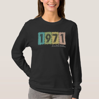 51. Geburtstag Ladys Mens 51 Jahre 1971 12 T-Shirt