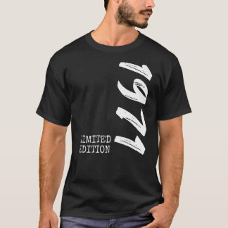 51. Geburtstag Ladys Mens 51 Jahre 1971 1 T-Shirt