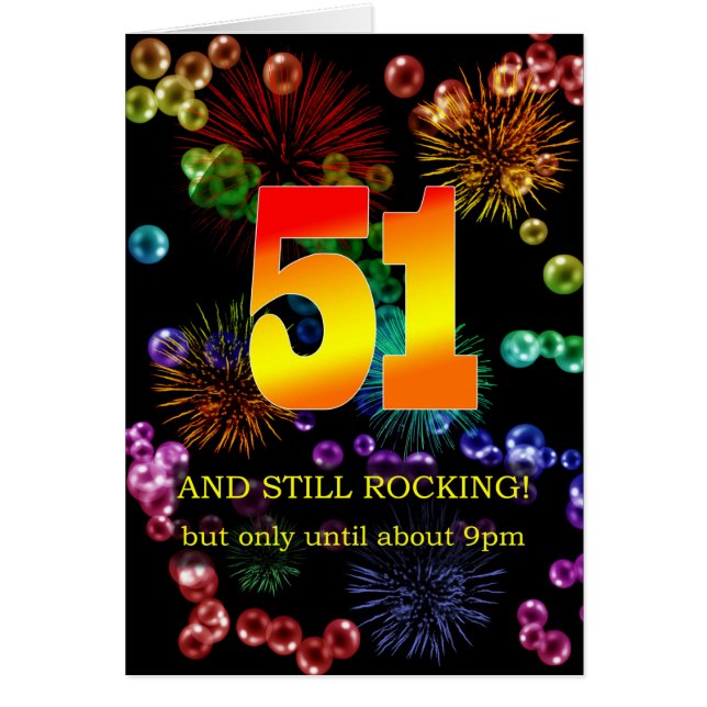 51. Geburtstag noch rocken (Vorne)