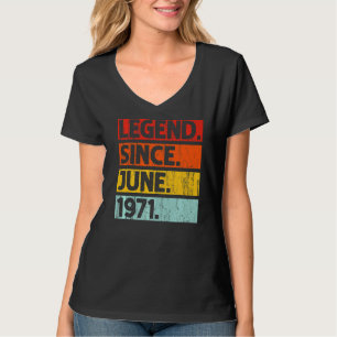 51. Geburtstagsfeier Seit Juni 1971 51 Jahre alt T-Shirt