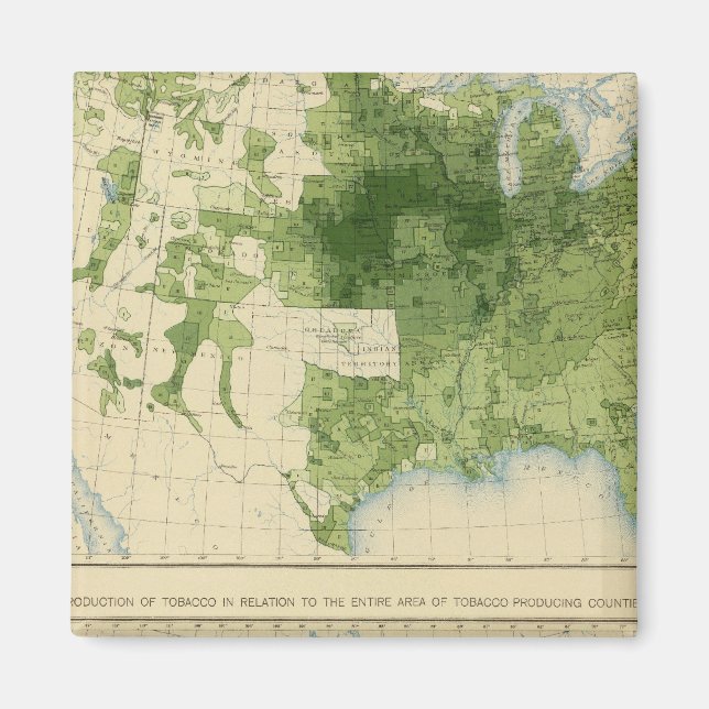 51 Getreide, Tabak 1890 Magnet (Vorne)