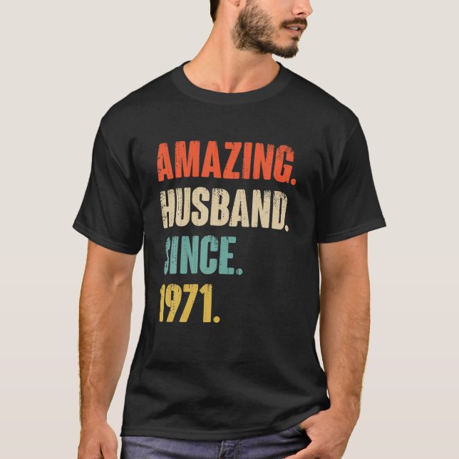 51 Hochzeit Jubiläum Geschenk Ihm - Phantastische  T-Shirt (Vorderseite)