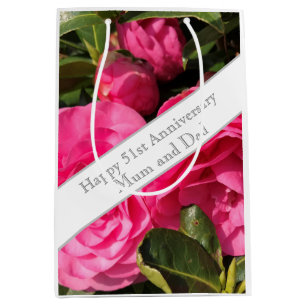 51. Hochzeitstag Mittlere Geschenktüte