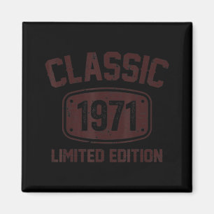51 Jahre alt 1971 Limited Edition 51. Geburtstag Magnet