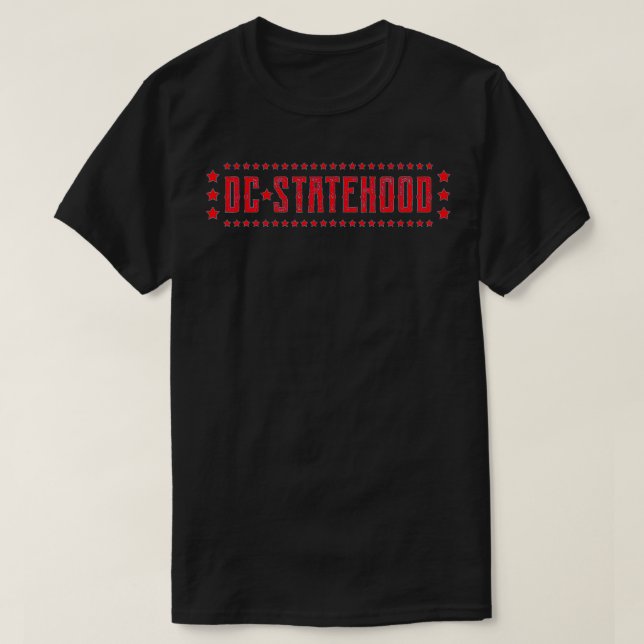 51 Star American Flag DC Washington DC 51. Staat  T-Shirt (Design vorne)