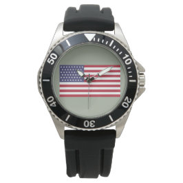 51 Sternenflagge der USA (USA) Armbanduhr