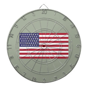 51 Sternenflagge der USA (USA) Dartscheibe